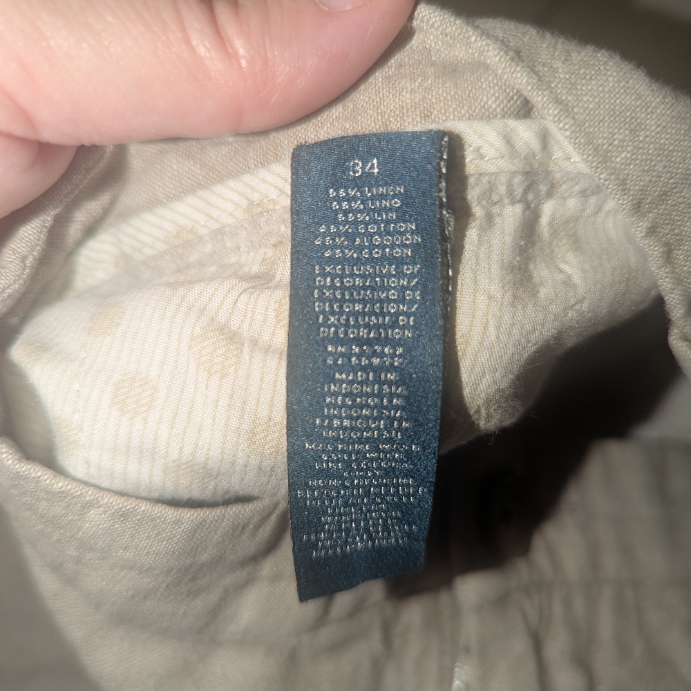 Men's Tan Shorts - Picture 3 of 6